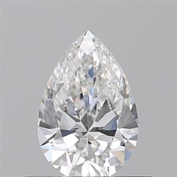 Diament szlif gruszkowy, 0.54ct, VVS1, F, GIA 2536906761