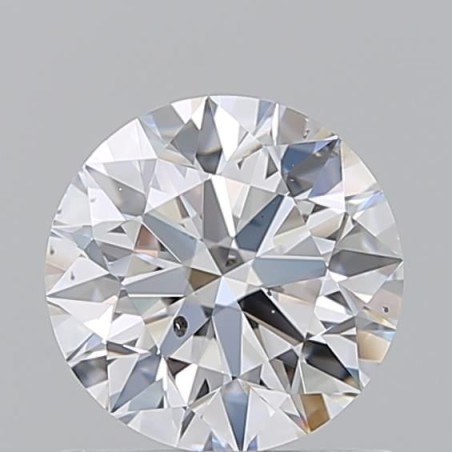 Diament szlif okrągły, 1.01ct, SI2, D, GIA 7531801336