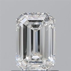 Diament szlif szmaragdowy, 1.01ct, VVS2, G, GIA 1232763367