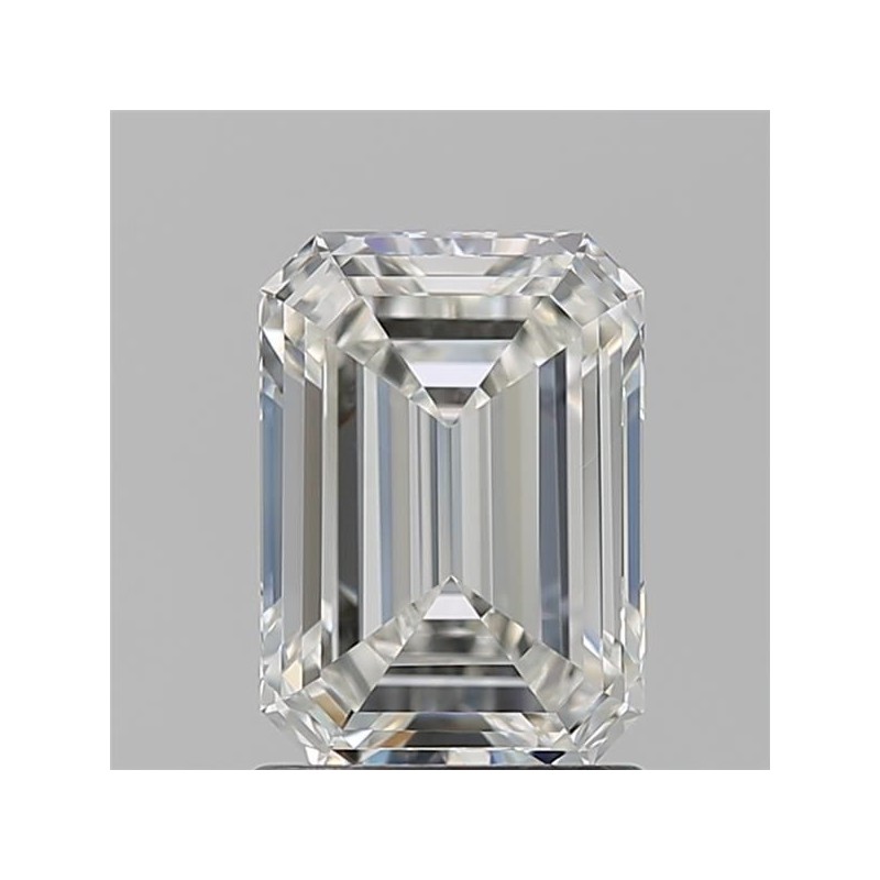 Diament szlif szmaragdowy, 1.61ct, VVS2, H, GIA 6237668825