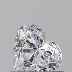 Diament serce, 0.52ct, VS2, D, GIA 2537997351