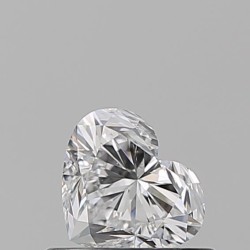 Diament serce, 0.51ct, VS2, D, GIA 6525491641