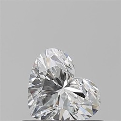 Diament serce, 0.5ct, SI1, F, GIA 2537997515