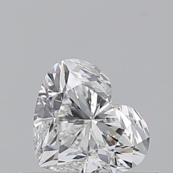 Diament serce, 0.5ct, VS2, F, GIA 5536891270
