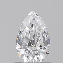 Diament szlif gruszkowy, 0.7ct, VVS1, D, GIA 6522978869