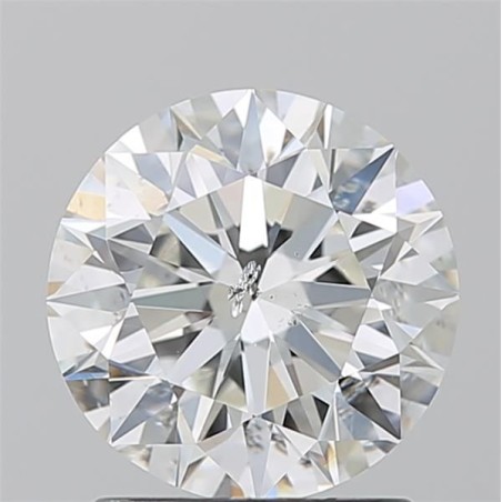Diament szlif okrągły, 1.7ct, SI2, H, GIA 6532063466
