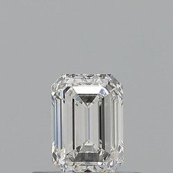 Diament szlif szmaragdowy, 0.51ct, VS1, F, GIA 1523117606