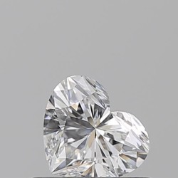 Diament serce, 0.5ct, VS1, E, GIA 7521332374