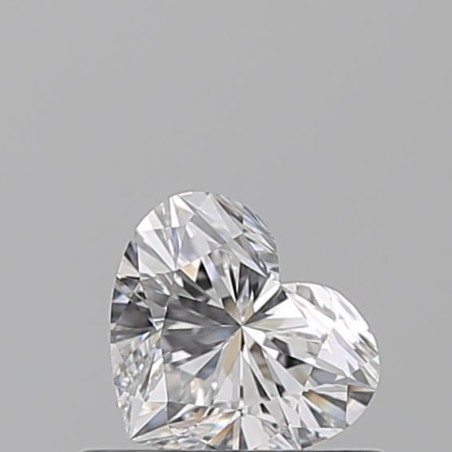 Diament serce, 0.5ct, VS1, E, GIA 7521332374