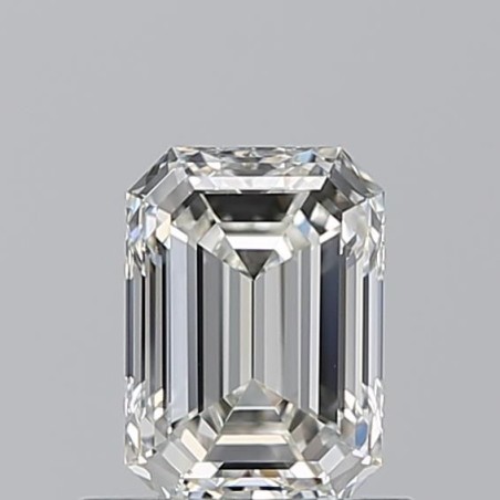 Diament szlif szmaragdowy, 0.7ct, VVS1, H, GIA 6521646450