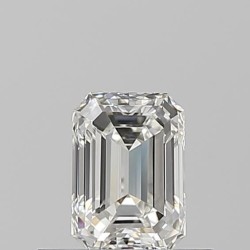 Diament szlif szmaragdowy, 0.5ct, VVS1, H, GIA 6522009952