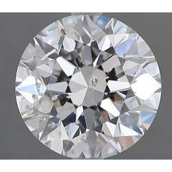 Diament szlif okrągły, 1ct, SI2, E, GIA 2517887973