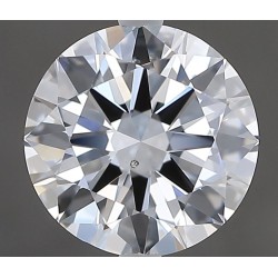 Diament szlif okrągły, 1.2ct, SI1, E, GIA 7533534210