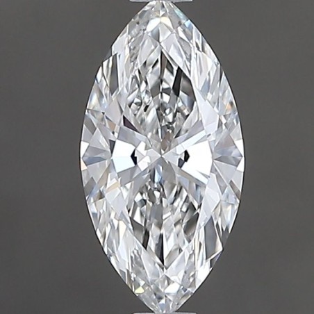 Diament markiza, 0.51ct, VVS2, F, GIA 7541230929