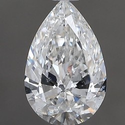 Diament szlif gruszkowy, 0.7ct, SI2, G, GIA 6545171471