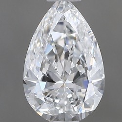 Diament szlif gruszkowy, 0.4ct, VVS2, E, GIA 6535122662