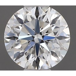 Diament szlif okrągły, 0.3ct, SI1, E, GIA 1499669609