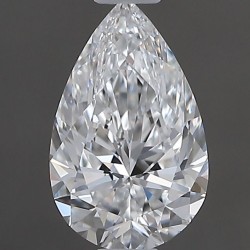 Diament szlif gruszkowy, 0.5ct, VVS1, E, GIA 6541159976