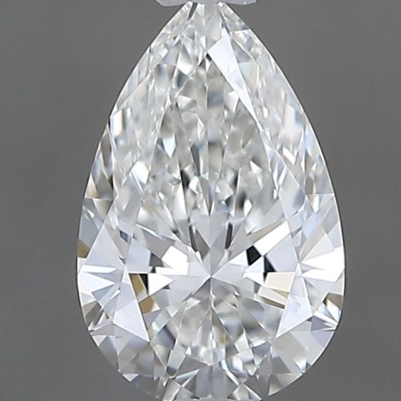 Diament szlif gruszkowy, 0.4ct, VVS2, H, GIA 7548119238