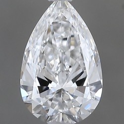 Diament szlif gruszkowy, 0.4ct, VVS2, D, GIA 6545063770
