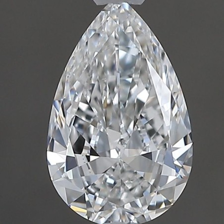 Diament szlif gruszkowy, 0.5ct, VVS2, E, GIA 6542065037