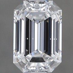 Diament szlif szmaragdowy, 1.2ct, SI2, E, GIA 1549101427