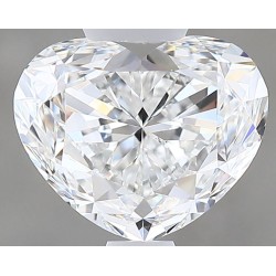 Diament serce, 1.5ct, VS2, F, GIA 6452230130
