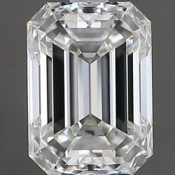 Diament szlif szmaragdowy, 1.5ct, VVS1, I, GIA 2546240860
