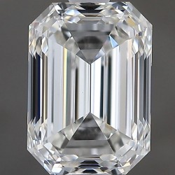 Diament szlif szmaragdowy, 1.5ct, VS2, H, GIA 6532984295