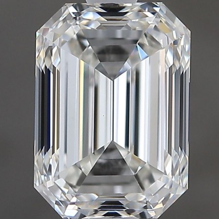 Diament szlif szmaragdowy, 1.5ct, VS2, H, GIA 6532984295