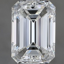 Diament szlif szmaragdowy, 1.8ct, VVS2, G, GIA 6532896725