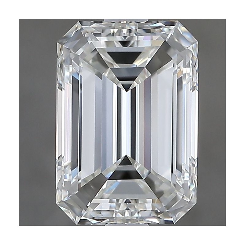 Diament szlif szmaragdowy, 1.8ct, VVS2, G, GIA 6532896725