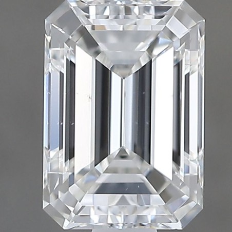 Diament szlif szmaragdowy, 0.9ct, SI1, F, GIA 6531578025