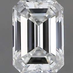 Diament szlif szmaragdowy, 0.9ct, VVS2, I, GIA 1535684485