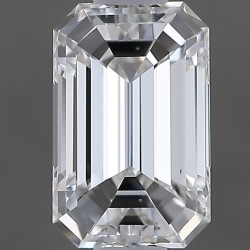 Diament szlif szmaragdowy, 0.6ct, VS2, G, GIA 6531920164