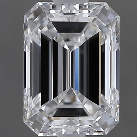Diament szlif szmaragdowy, 0.7ct, VS1, E, GIA 2534556345