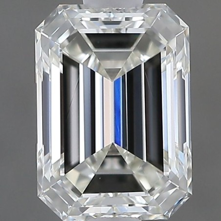 Diament szlif szmaragdowy, 0.9ct, VVS2, H, IGI 741551044