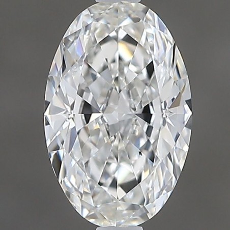 Diament szlif owalny, 0.5ct, VS2, F, GIA 6531354521