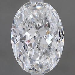 Diament szlif owalny, 0.8ct, SI2, E, GIA 2527978053