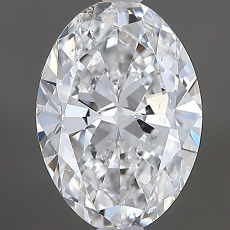 Diament szlif owalny, 0.5ct, SI1, E, GIA 3535977545