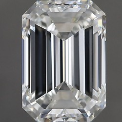 Diament szlif szmaragdowy, 1.5ct, VVS2, H, GIA 1533861871