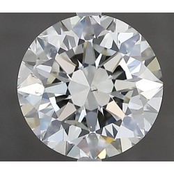 Diament szlif okrągły, 2ct, VS2, I, IGI 737531559