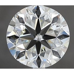 Diament szlif okrągły, 2ct, VVS2, I, IGI 720565229