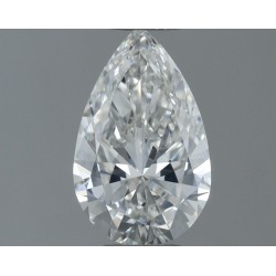 Diament szlif gruszkowy, 0.5ct, VS2, H, GIA 6545249204
