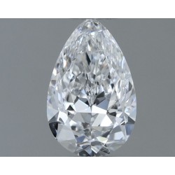 Diament szlif gruszkowy, 0.5ct, SI2, D, GIA 2544244006