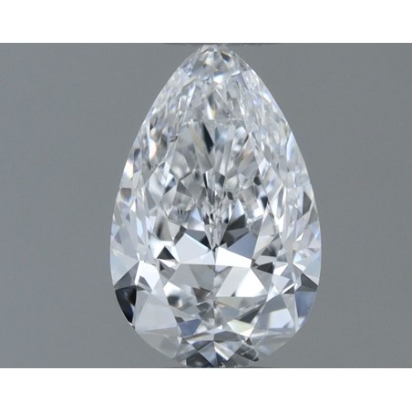 Diament szlif gruszkowy, 0.5ct, SI2, D, GIA 2544244006