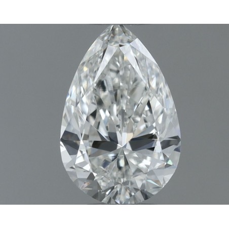 Diament szlif gruszkowy, 0.5ct, VS1, H, GIA 2544244038