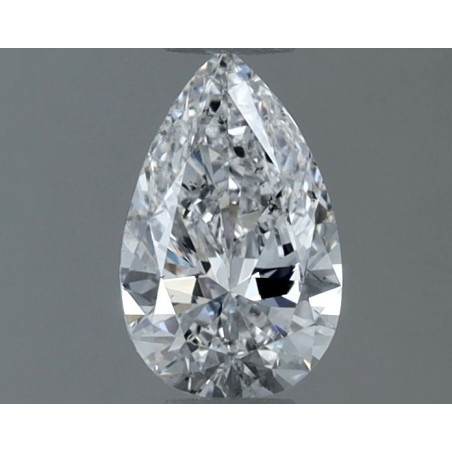 Diament szlif gruszkowy, 0.5ct, SI2, D, GIA 5543231287