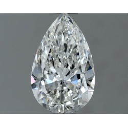 Diament szlif gruszkowy, 0.5ct, VS2, H, GIA 1543249435