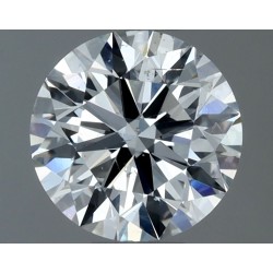 Diament szlif okrągły, 0.8ct, SI2, F, GIA 2548232493